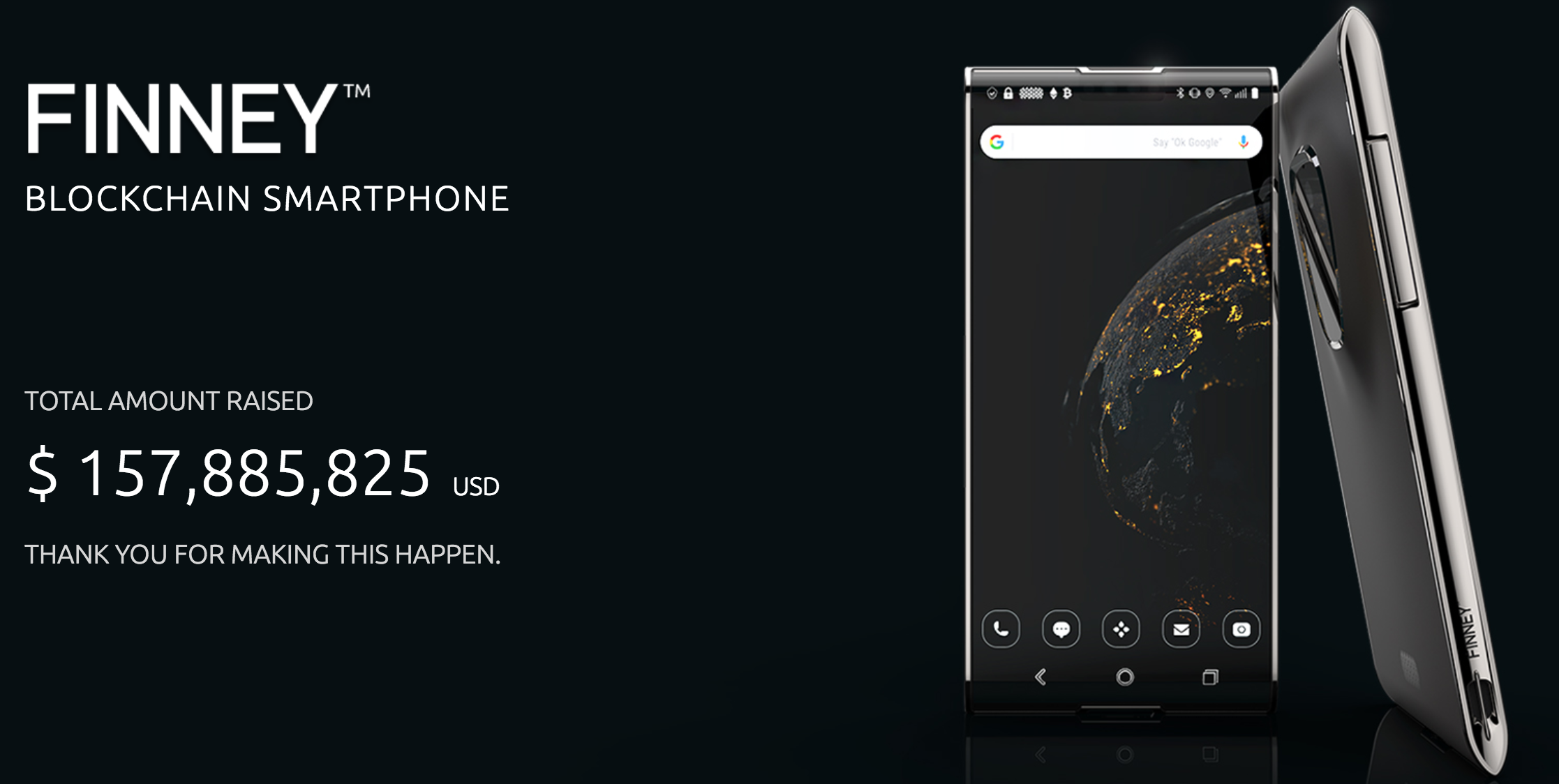 Sirin Labs привлекла $157,8 млн в ICO на blockchain смартфоны и ПК Finney
