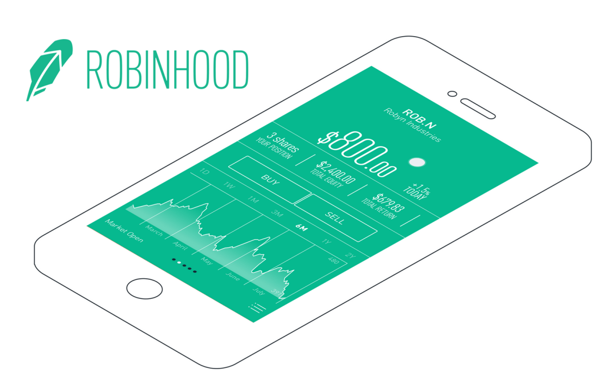 Поставщик мобильных приложений Robinhood делает ставку на торговлю криптовалютами