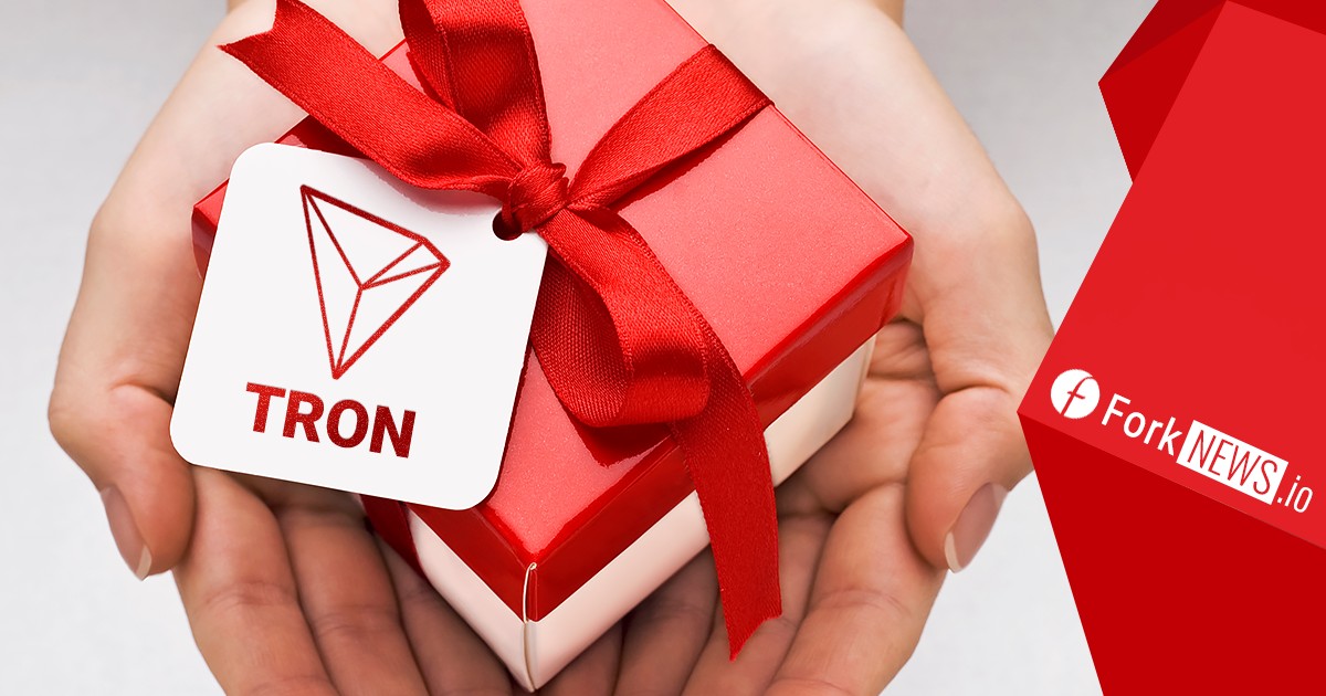 Компания Tron Foundation раздала 1,7 миллиона долларов держателям Ethereum