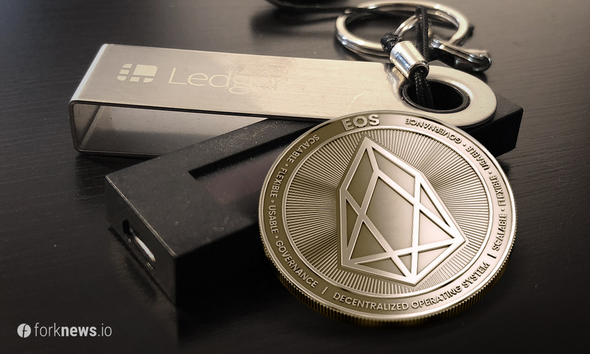 Кошелек Nano S добавляет поддержку EOS