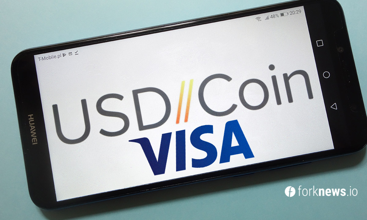 Visa интегрирует стейблкоин USDC