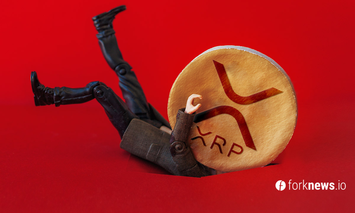 Цена XRP обвалилась на 50% за пару часов