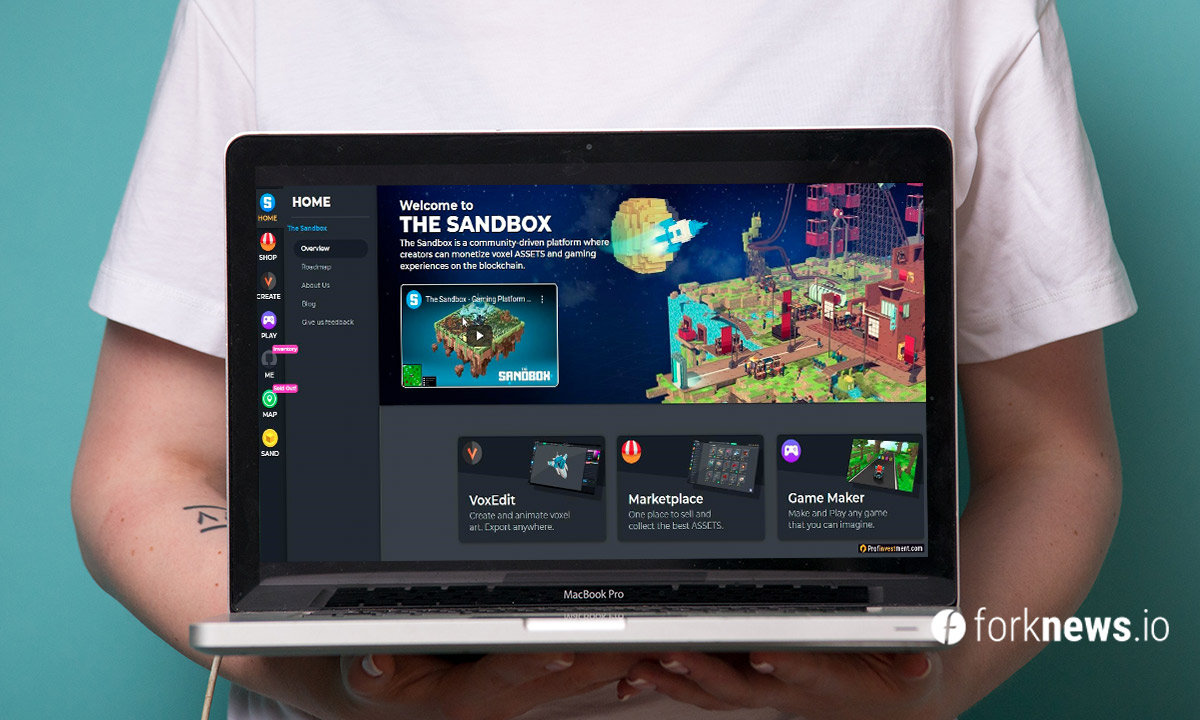 Обзор игрового мира Sandbox на основе блокчейна 